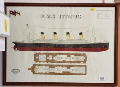 RMS TITANIC PLANS PICTURE