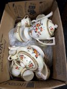 CROWN DUCAL TEA AND COFFEE SETS