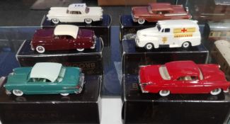 6X THE BROOKLIN COLLECTION MODEL CARS, BOXED