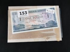 ULSTER BANK £1 NOTE 1976