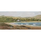 WATERCOLOUR, CUSHENDALL G.W MORRISON 14X7 INS