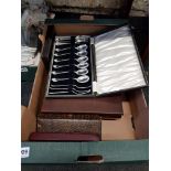 LARGE BOX OF ASSORTED CUTLERY