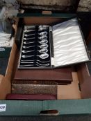 LARGE BOX OF ASSORTED CUTLERY