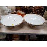 PAIR OF ANTIQUE CAKE STANDS