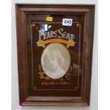 ORIGINAL FRAMED PEARS SOAP PICTURE