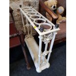 VICTORIAN CAST IRON STICK STAND