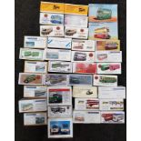 LARGE BOX LOT OF MODEL BUS KITS