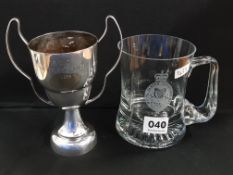 RUC TANKARD AND TROPHY