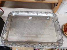 SILVER PLATE TRAY