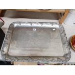 SILVER PLATE TRAY