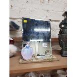 CRINOLINE LADY DRESSING TABLE MIRROR