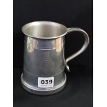 ROYAL ULSTER CONSTABULARY PRESENTATION TANKARD