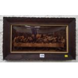 VICTORIAN CRYSTOLEUM LAST SUPPER