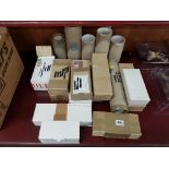 QUANTITY OF HEAVY WHITE METAL MODEL KITS