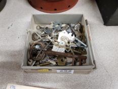 BOX OF OLD KEYS