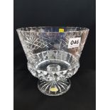 LARGE CRYSTAL TERCENTENARY BOWL