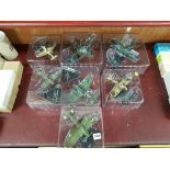 QTY OF MILITARY AEROPLANE MODELS