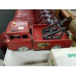 LARGE TIN PLATE TOW TRUCK