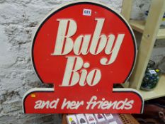 OLD SHOP ADVERTISIGN SIGN 'BABY BIO'