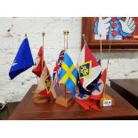 HARLAND AND WOLFF FLAG AND OTHER SHIPPING LINE FLAGS