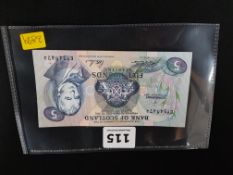 BANK OF SCOTLAND 1994 UNCIRCULATED £5 BANKNOTE