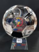 GLASS LIMITED WORLD CUP FOOTBALL