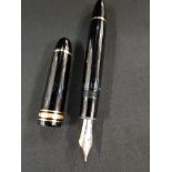 MONTBLANC MEISTERSTUCK NO.149 FOUNTAIN PEN WITH 14 CARAT GOLD NIB