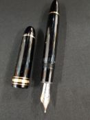 MONTBLANC MEISTERSTUCK NO.149 FOUNTAIN PEN WITH 14 CARAT GOLD NIB
