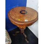 ANTIQUE SEWING TABLE