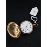 18 CARAT GOLD POCKET WATCH