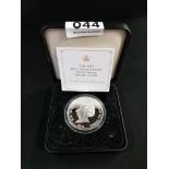 2019 400TH ANNIVERSARY SOLID SILVER PROOF LAUREL COIN