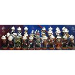 MUSICAL ROYAL MARINE MARCHING BAND FIGURES AND OTHER FIGURES TO INLCUDE ROYAL MARINE, PARATROOPERS
