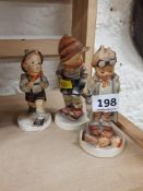 3 HUMMELL/GOEBEL FIGURES