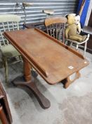 VICTORIAN BED TRAY ON STAND