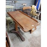 VICTORIAN BED TRAY ON STAND