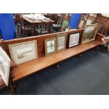 VICTORIAN CHURCH PEW