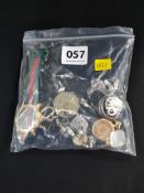 BAG OF WATCH PARTS AND WACTHES