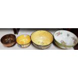 4 ASSORTED 19TH CENTURY BOWLS