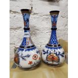 PAIR OF 19TH CENTURY MACINTYRE PORCELAIN VASES