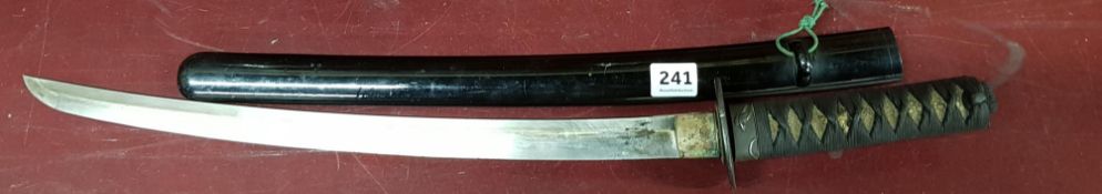 SMALL 19TH CENTURY SAMURAI SWORD