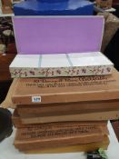 LARGE QUANTITY OF OLD LINENS SOME IN ORIGINAL BOXES
