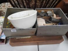 3 BOXED OLD KITCHEN MOULDS