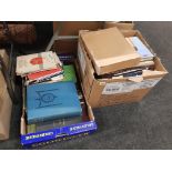 2 BOXES OF BOOKS