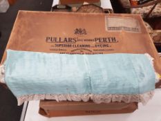 LARGE QUANTITY OF OLD LINEN SOME IN ORIGINAL BOXES