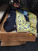 QUANITTY OF LINEN IN BOXES