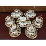 ROYAL ALBERT LADY HAMILTON TEASET