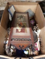 LARGE BOX LOT OF ASSORTED CHINA