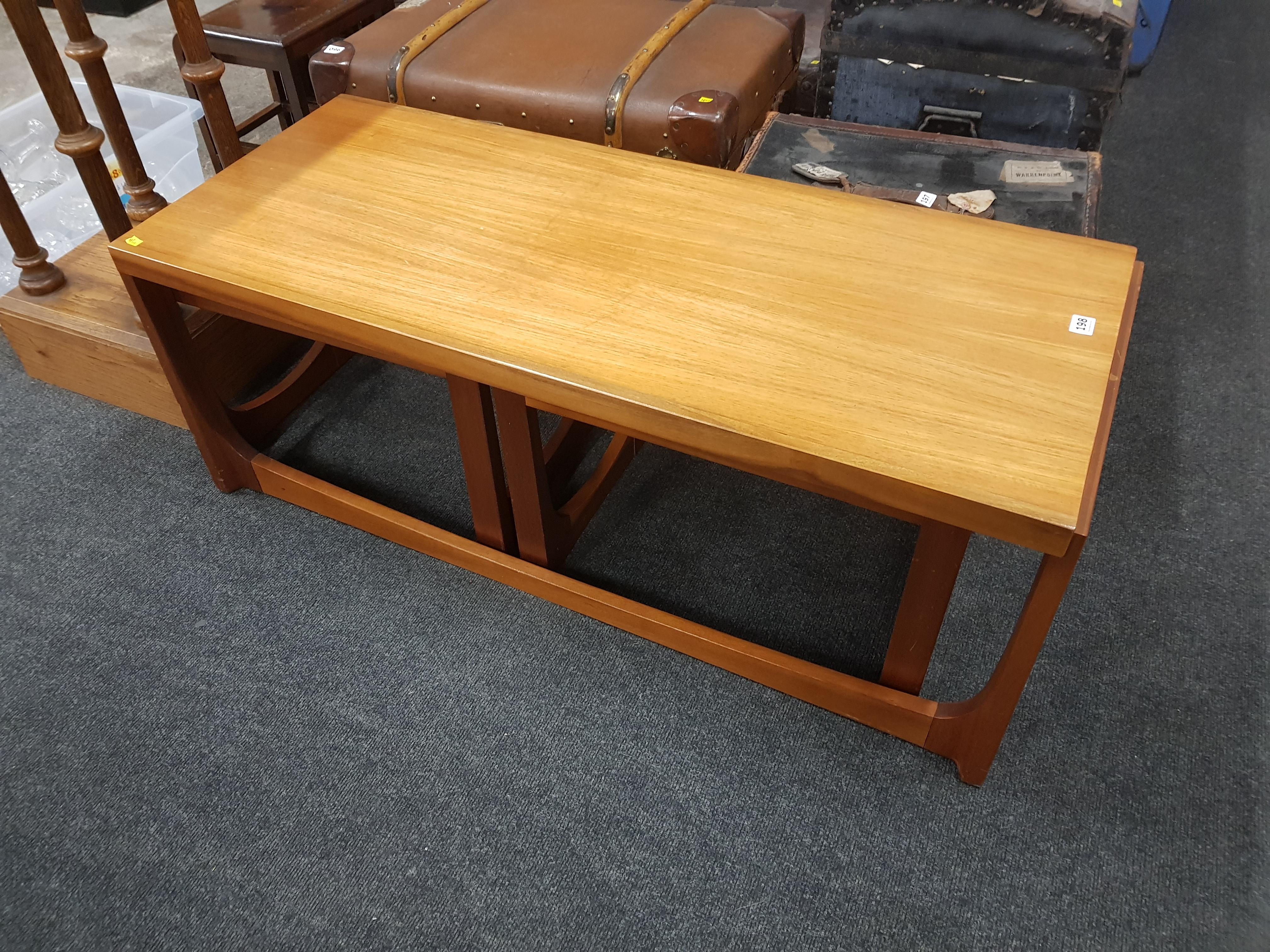 MID CENTURY NEST OF TABLES