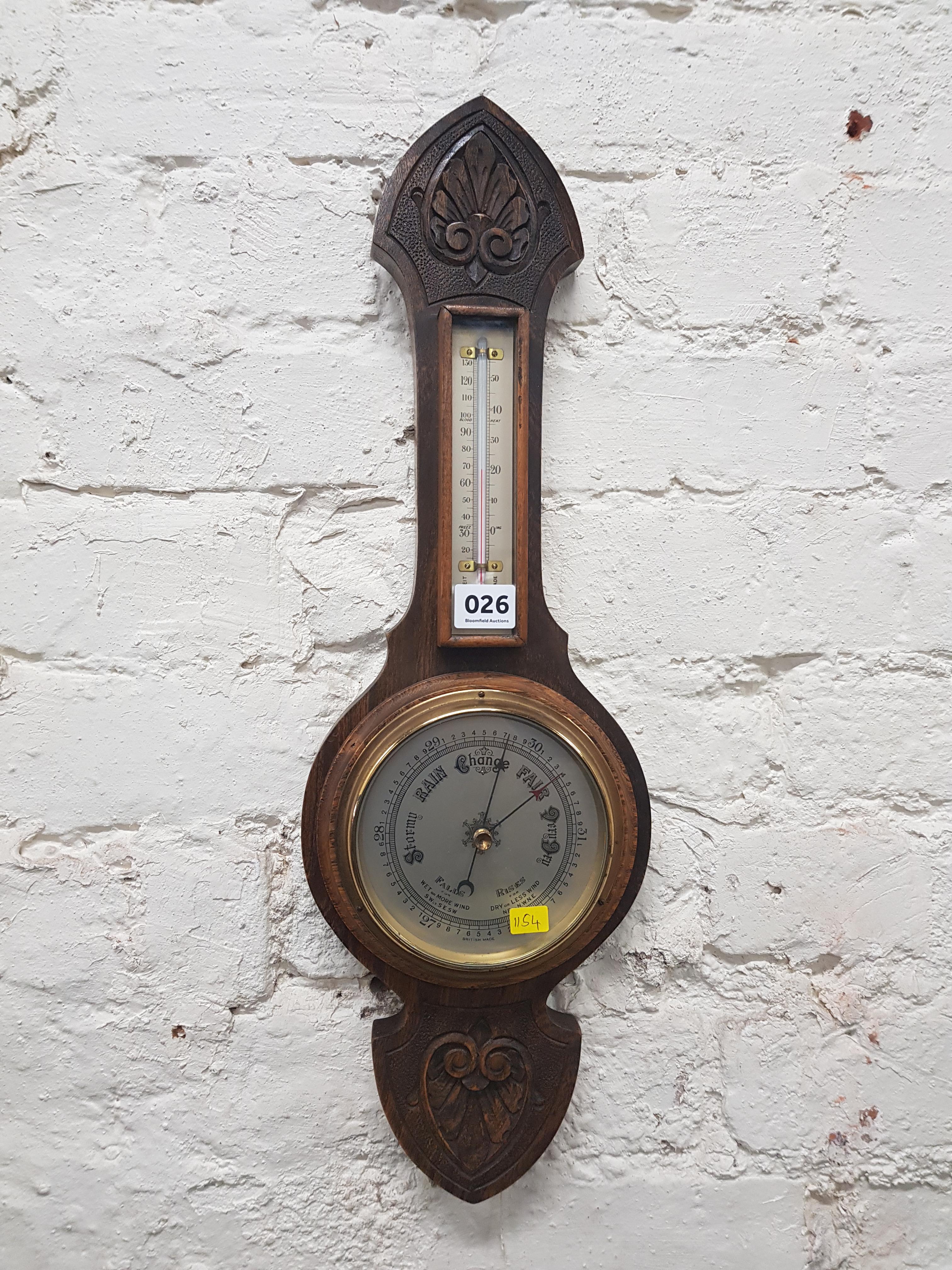 OAK BAROMETER