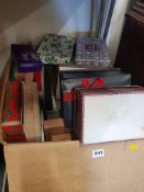 LARGE BOX OF COLLECTABLE BOXES